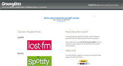 Desktop Screenshot of groovylists.com